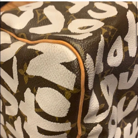 Louis Vuitton graffiti bag speedy - Picture 4 of 7